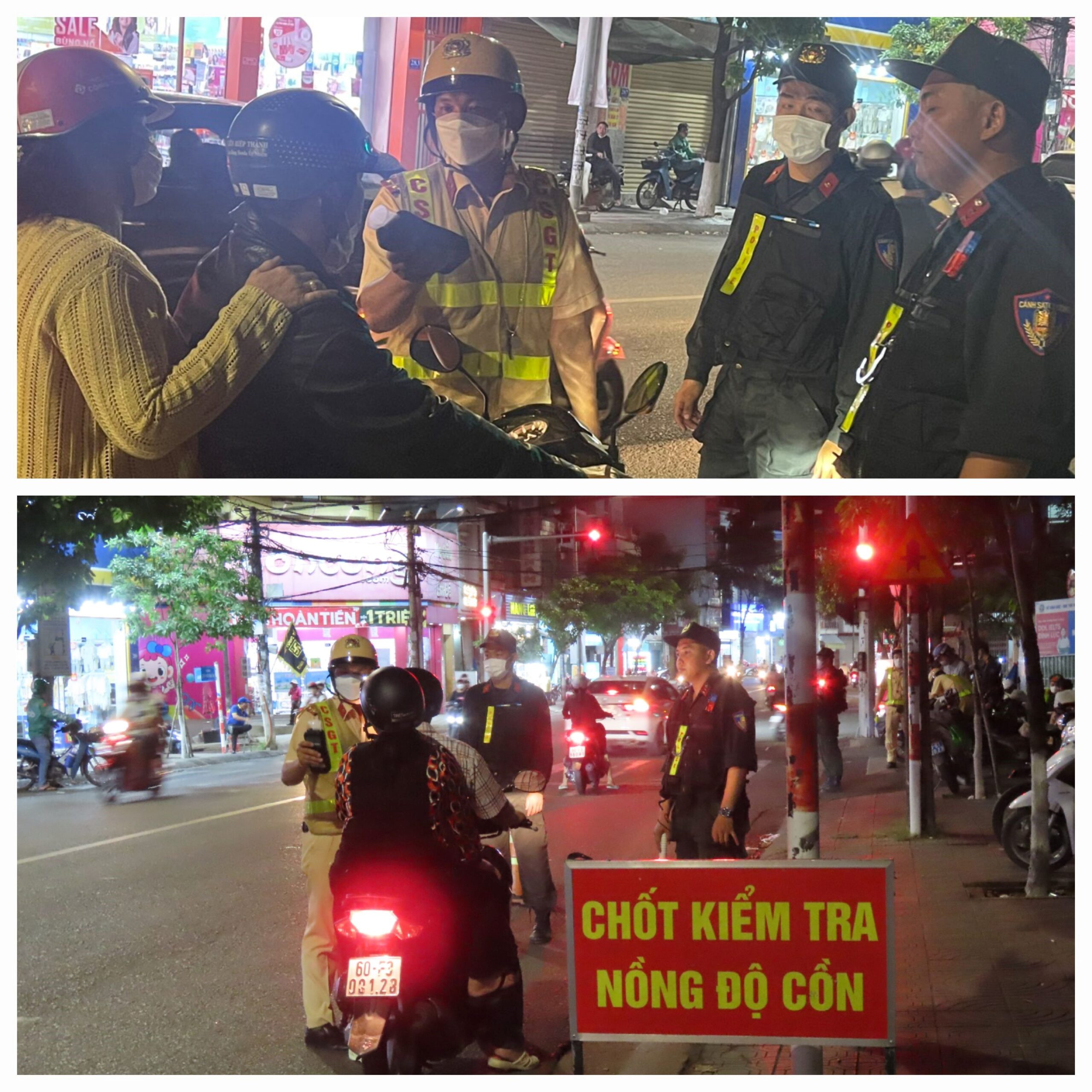 Đồng Nai: CSGT Tp.Biên Hòa tăng cường kiểm tra nồng độ cồn những tháng cuối năm