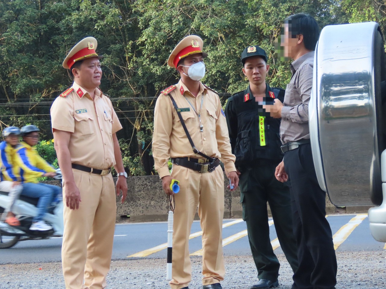 Đồng Nai: Trạm CSGT Suối Tre thực hiện nghiêm tuần tra kiểm soát trên tuyến quốc lộ