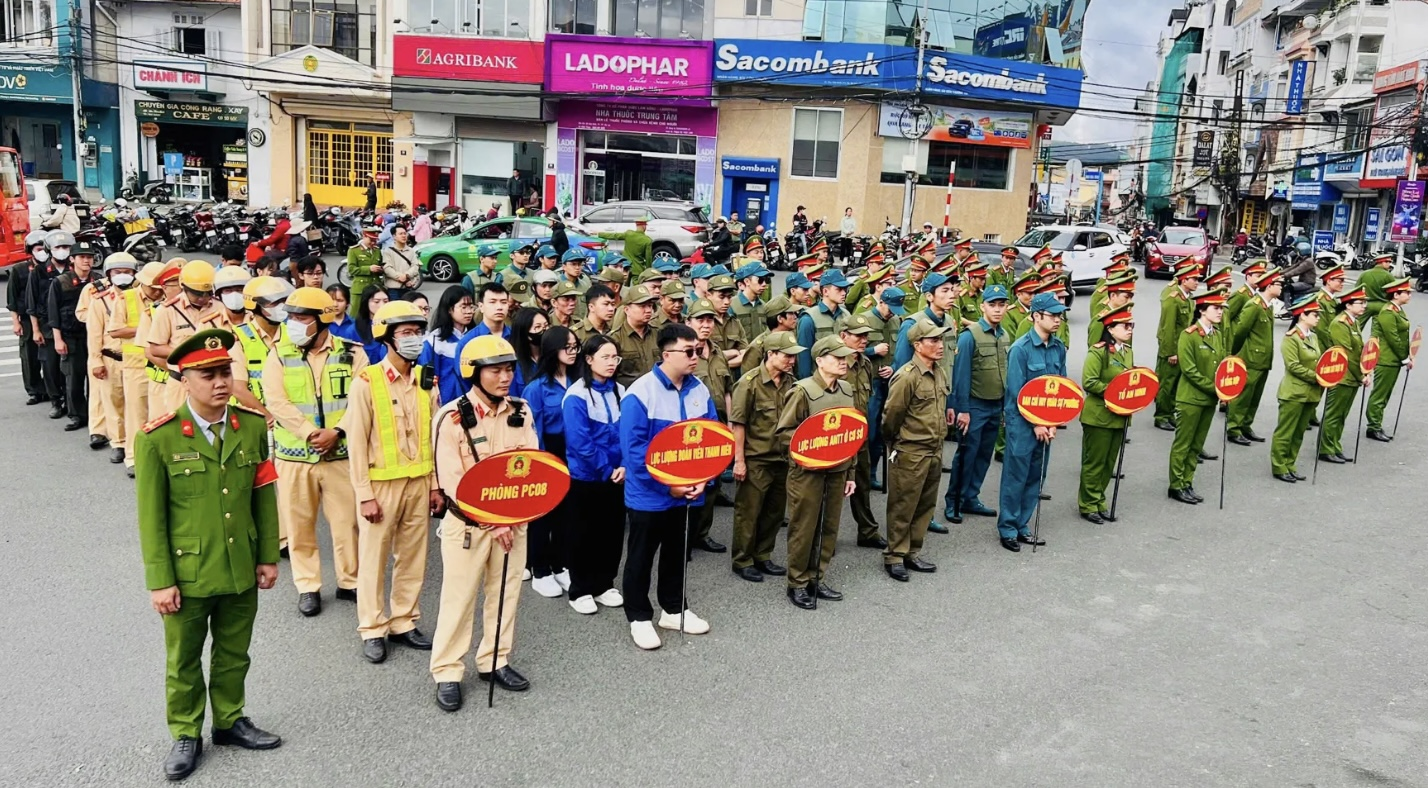 Công an phường Xuân Hương – Đà Lạt (Lâm Đồng): Ra quân đợt cao điểm trấn áp tội phạm