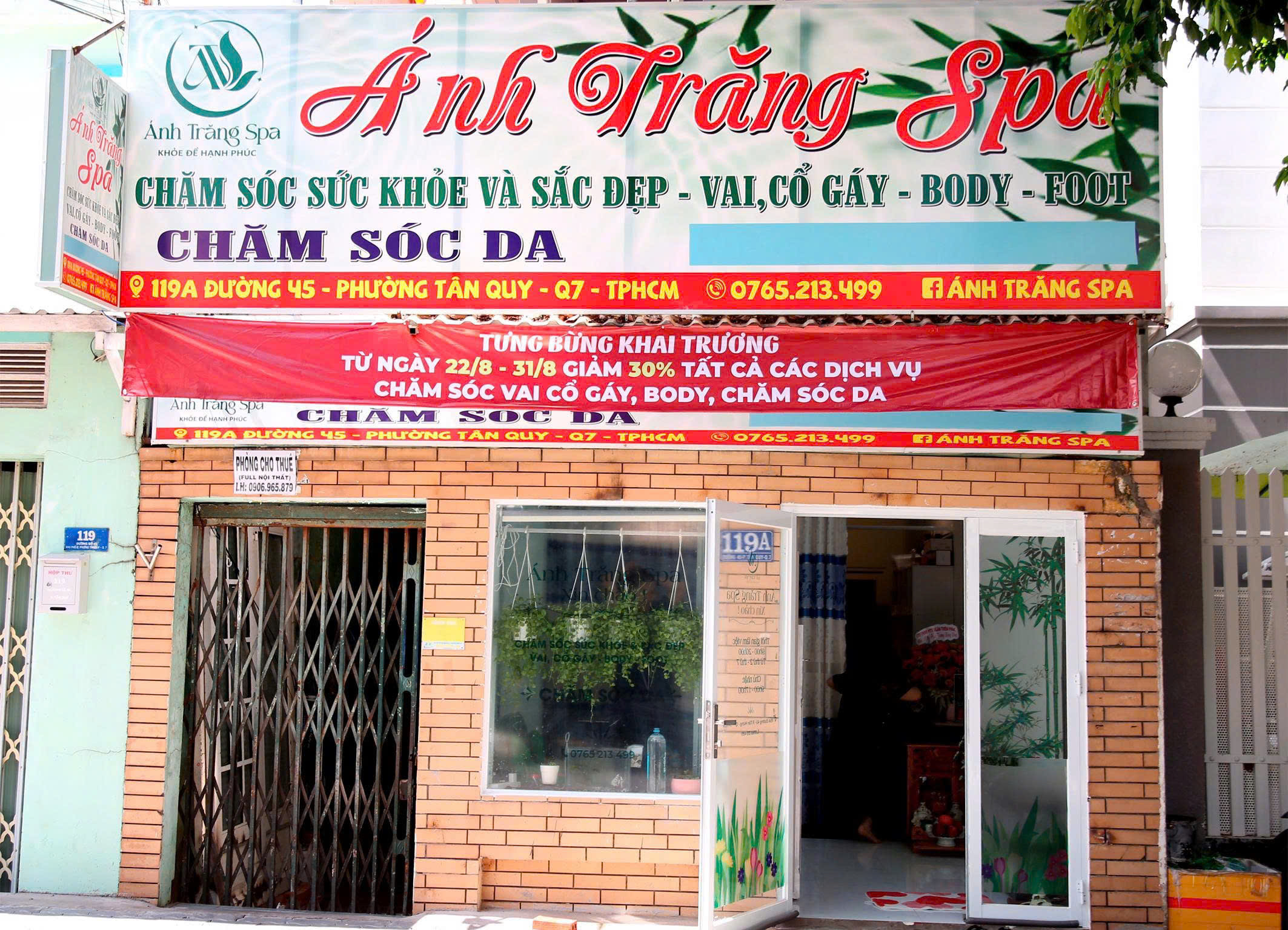 Ánh Trăng Spa chính thức khai trương tại Quận 7 – Điểm đến chăm sóc sức khỏe & sắc đẹp toàn diện