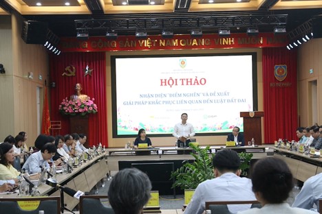Tháo gỡ điểm nghẽn về đất đai, góp phần khơi thông nguồn lực, thúc đẩy phát triển kinh tế – xã hội