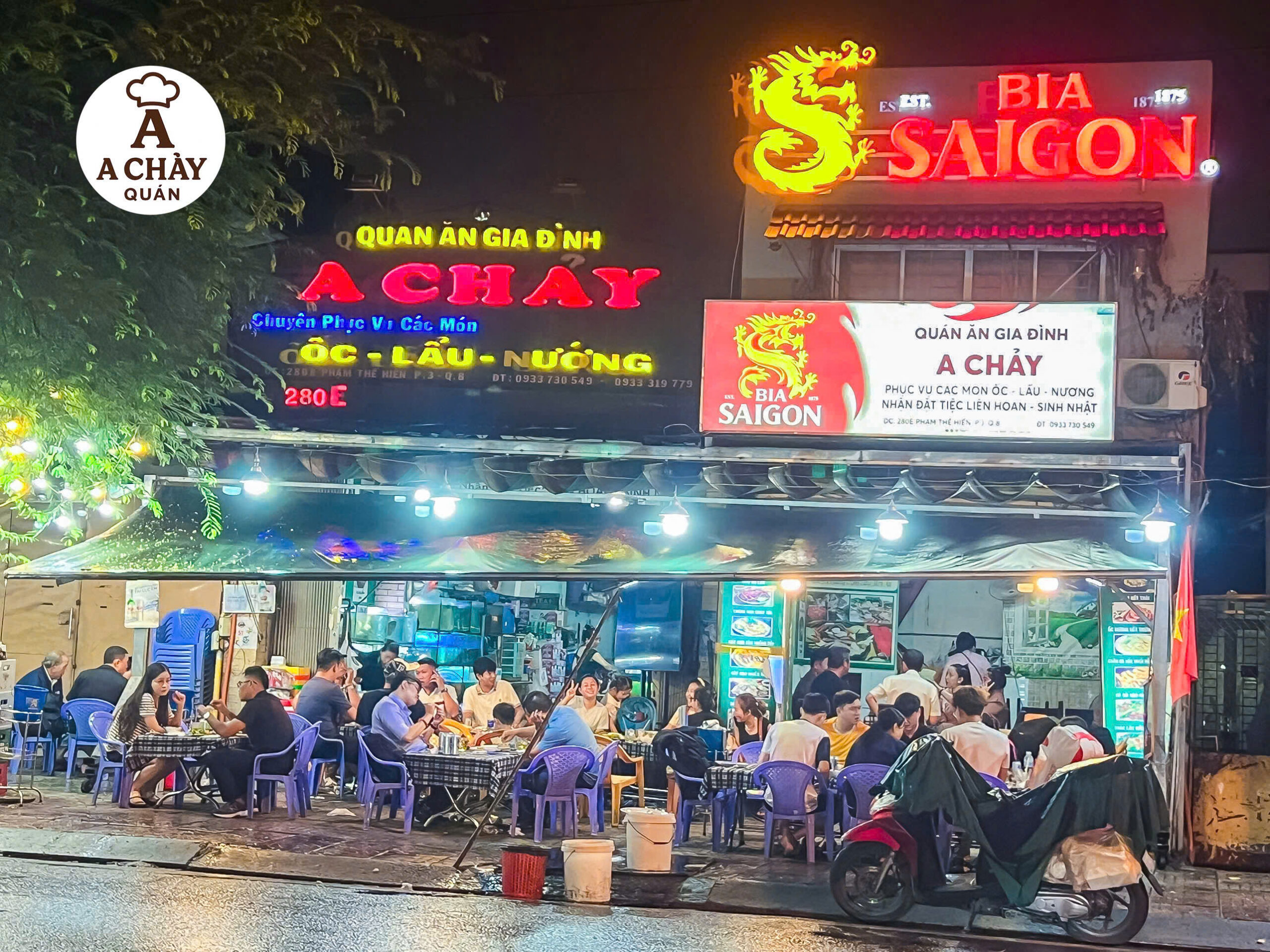 Quán Ăn Gia Đình A Chảy – Hương Vị Quen Thuộc Gần 20 Năm Giữa Lòng Quận 8