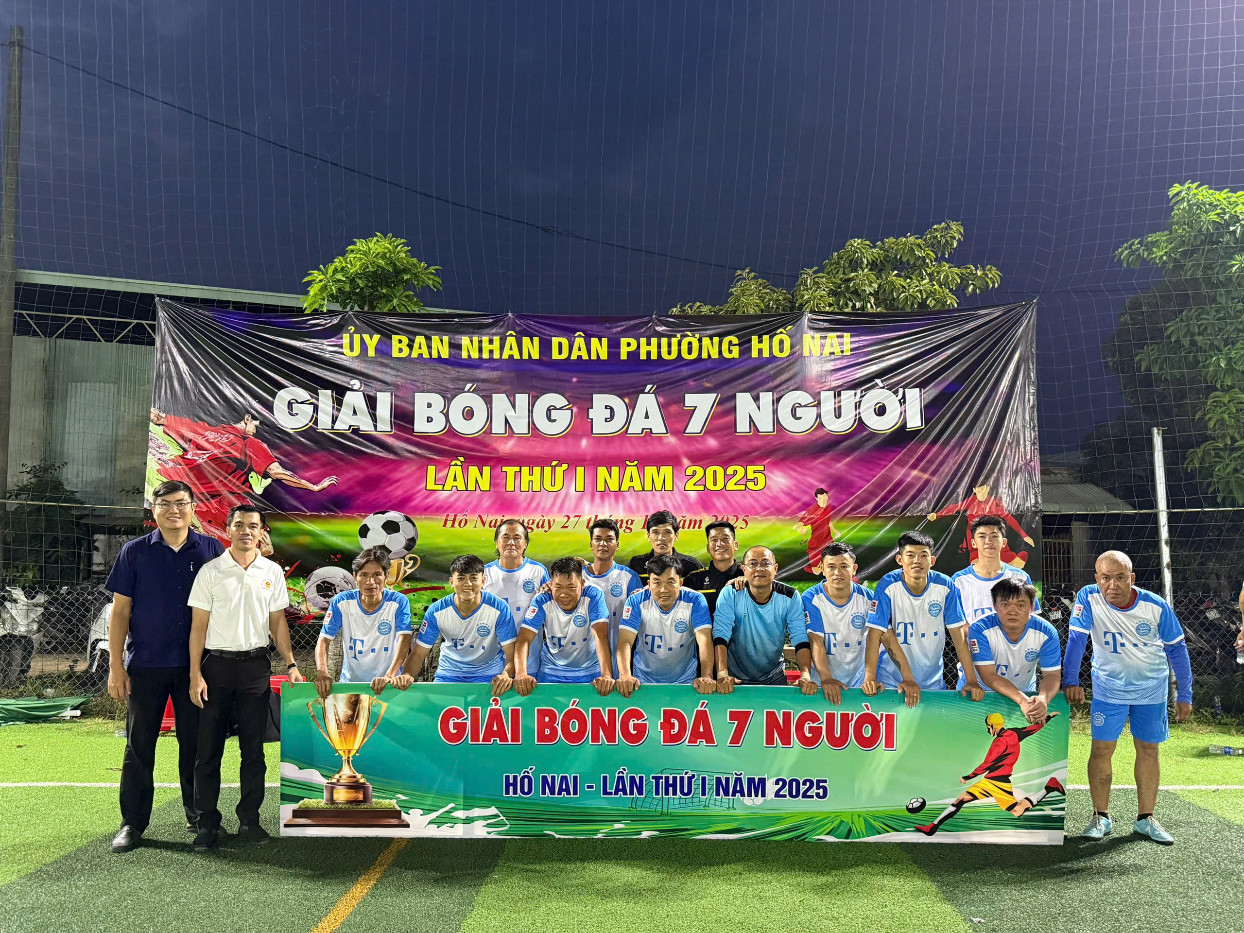 Phường Hố Nai – Đồng Nai: Tổ chức giải bóng đá 7 người phường Hố Nai lần 1 – năm 2025