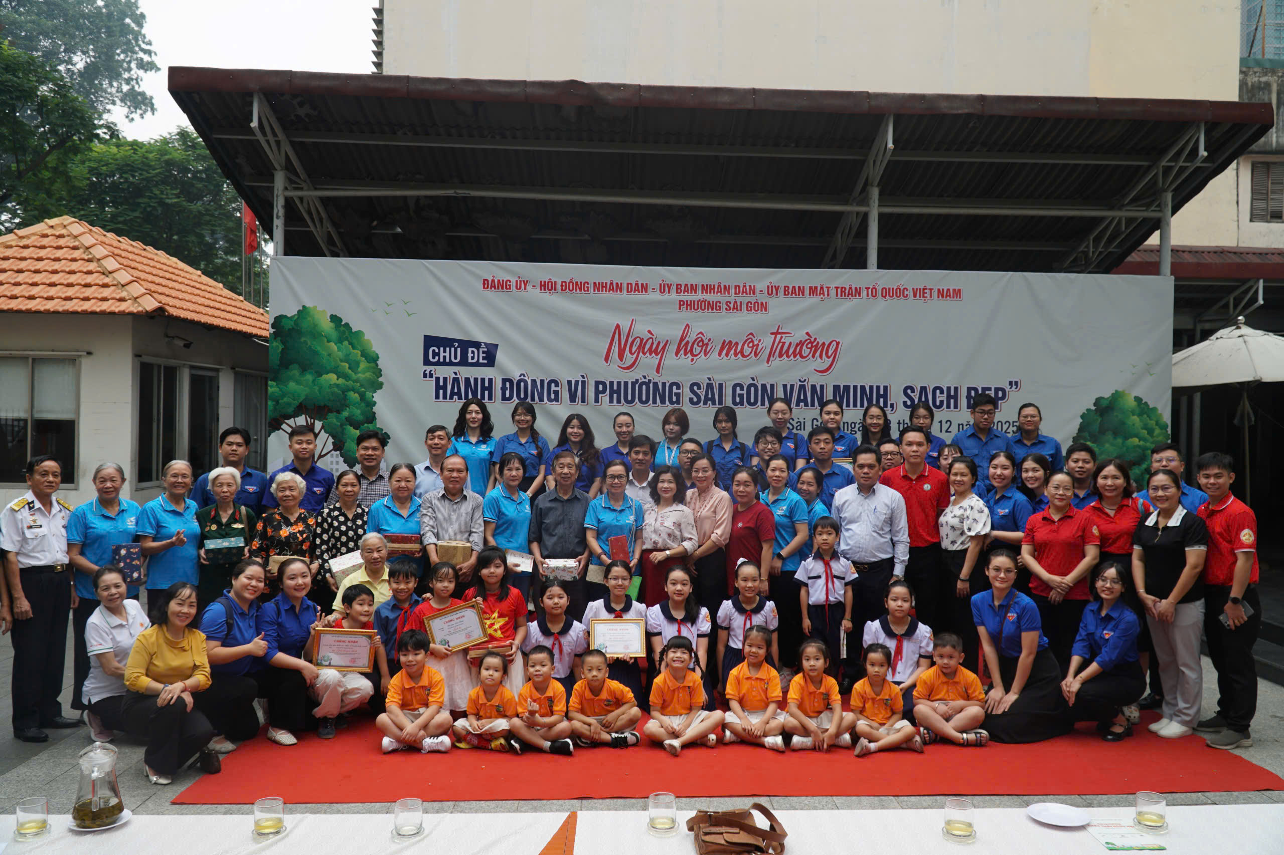 Phường Sài Gòn: Ngày hội môi trường “Hành động vì phường Sài Gòn văn minh, sạch đẹp”