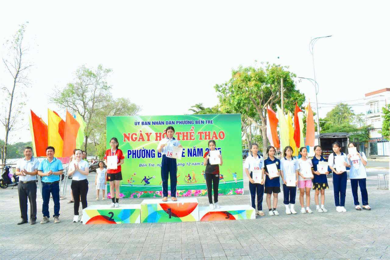 Phường Bến Tre: Lan tỏa tinh thần “Toàn dân rèn luyện thân thể  theo gương Bác Hồ vĩ đại”