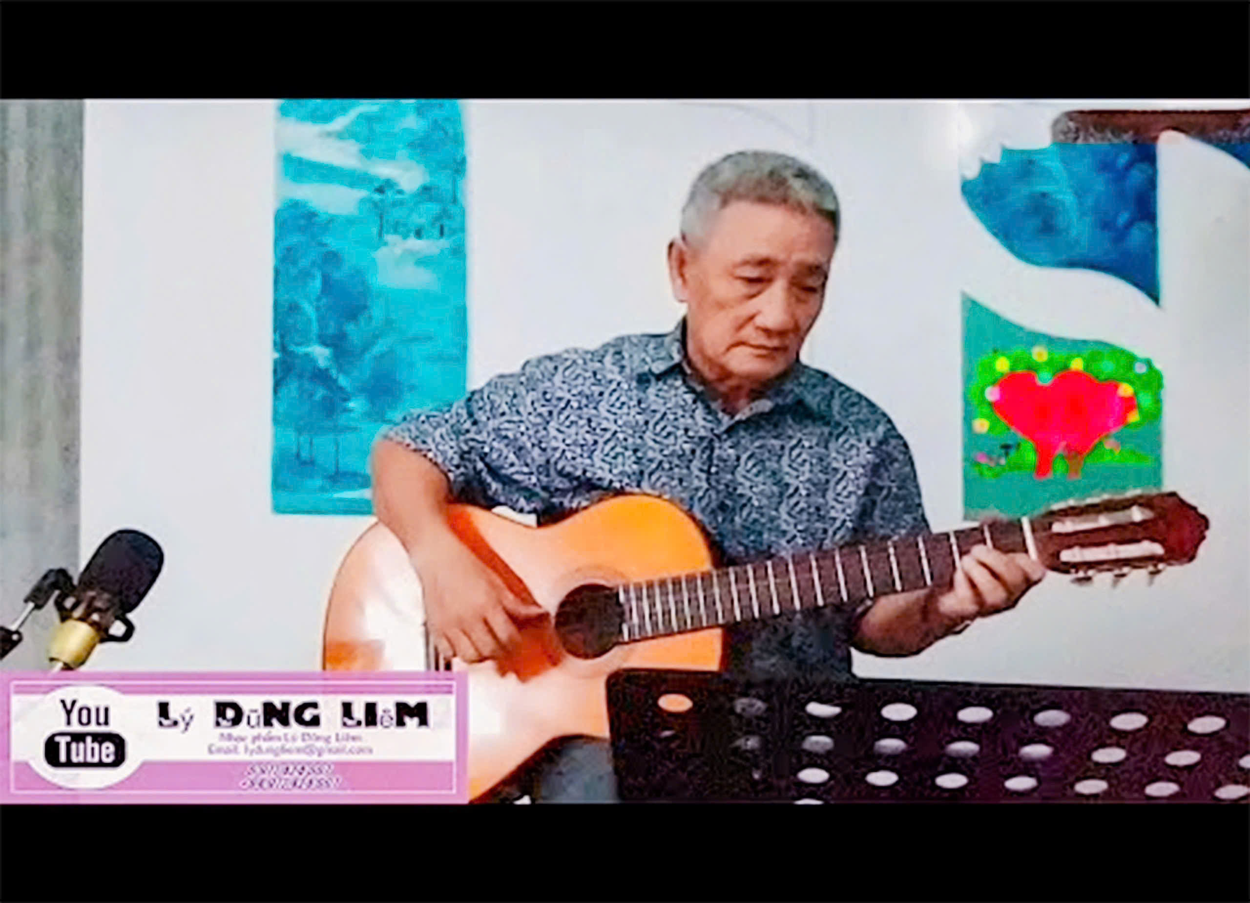 Nhạc sĩ Lý Dũng Liêm  – Cả đời sống trọn với âm nhạc