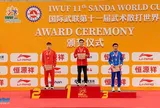 Võ sĩ Đinh Văn Tâm đoạt huy chương vàng Cúp Tán thủ thế giới 2026