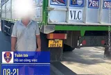 Ba tài xế xe tải bị xử phạt vì cản trở đoàn xe ưu tiên đang làm nhiệm vụ