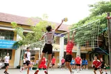 Sôi nổi giải giao hữu bóng chuyền giữa Trường THPT Lê Thánh Tôn và Trường THPT Phước Kiển