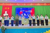 Học sinh trường THCS Mỹ Hóa: Lan tỏa thông điệp “ Kết nối không tổn thương” qua những nét vẽ