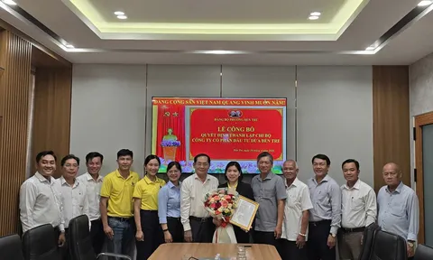 Đảng bộ Phường Bến Tre thành lập Chi bộ  Công ty Cổ phần Đầu tư Dừa Bến Tre