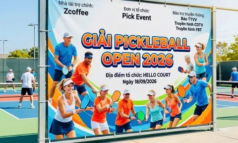 Mập mờ núp bóng báo đài chiêu trò quảng cáo sai sự thật tại các giải Pickleball phong trào