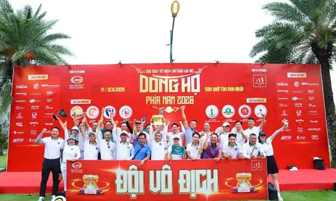 CLB Golf họ Phan (PFGC) xuất sắc vô địch “Giải golf các CLB dòng họ phía Nam 2026”