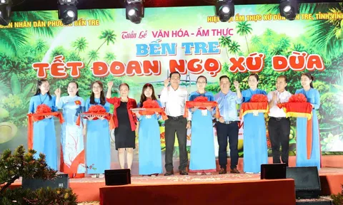 Phường Bến Tre khai mạc Tuần lễ Văn hóa - Ẩm thực “Bến Tre Tết Đoan Ngọ Xứ Dừa” năm 2026