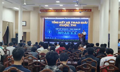 Tổng kết và Trao giải Cuộc thi Thiết kế Website/Ứng dụng số đảm bảo tiêu chuẩn tiếp cận WCAG 2.2