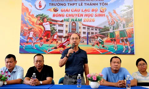 Giải Bóng chuyền Học sinh Hè 2026 – THPT Lê Thánh Tôn: Kết nối đam mê, lan tỏa tinh thần thể thao và tình yêu mái trường