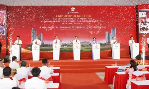 TP.HCM khánh thành, khởi công các dự án chào mừng Quốc khánh 2/9