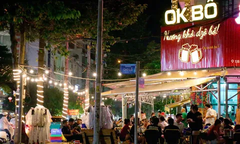 Phản ánh tình trạng quán nhậu OK Bồ lấn chiếm vỉa hè tại ngã tư Tạ Quang Bửu - Cao Lỗ, người dân mong chính quyền sớm kiểm tra, xử lý