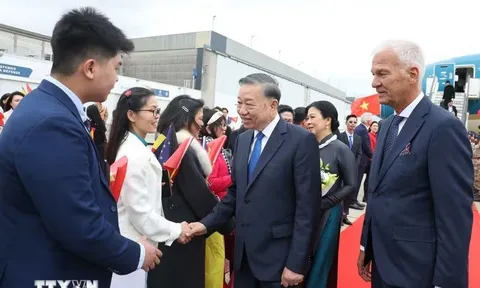 Tổng Bí thư, Chủ tịch nước Tô Lâm bắt đầu thăm chính thức Liên minh châu Âu và Vương quốc Bỉ