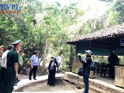 VKSND tỉnh Long An tham gia về nguồn tại Khu di tích Trung ương Cục Miền Nam