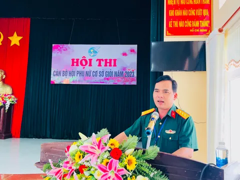Trung Đoàn 719 (Binh đoàn 16): Tổ chức hội thi cán bộ, hội viên Hội Phụ nữ giỏi năm 2023