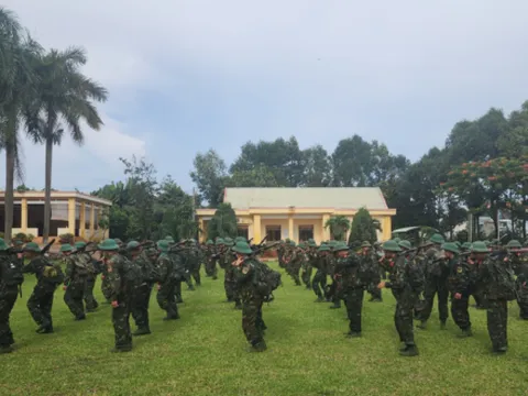 Bù Gia Mập – Bình Phước: Nâng cao chất lượng huấn luyện quân sự sẵn sàng chiến đấu