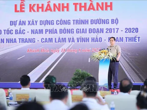 Lễ khánh thành cao tốc Nha Trang - Cam Lâm và Vĩnh Hảo - Phan Thiết