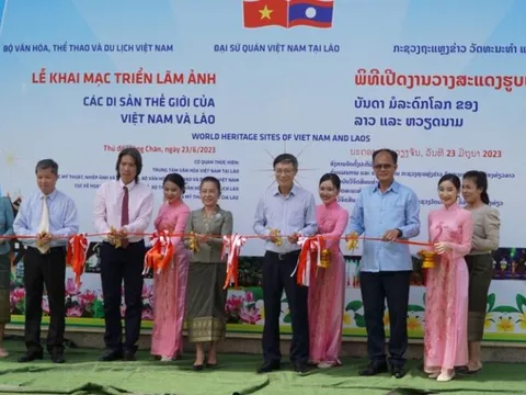 Triển lãm ảnh các di sản của Việt Nam và Lào