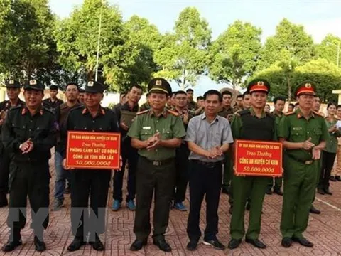 Vụ tấn công tại Đắk Lắk: Khen thưởng đột xuất lực lượng Công an