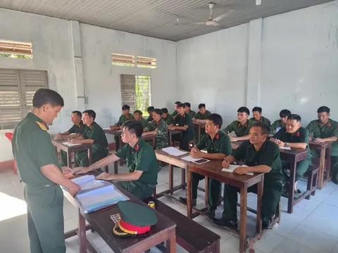 Tiểu đoàn Vận tải 25, Sư đoàn 7, Quân đoàn 4 tổ chức tiếp nhận huấn luyện quân nhân dự bị động viên năm 2023