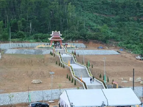 Thừa Thiên Huế: Khánh thành nhà tưởng niệm các liệt sĩ đi cứu nạn thuỷ điện Rào Trăng 3