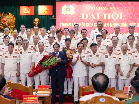 Thủ tướng Phạm Minh Chính dự Đại hội thành lập Hội Cựu Công an nhân dân Việt Nam