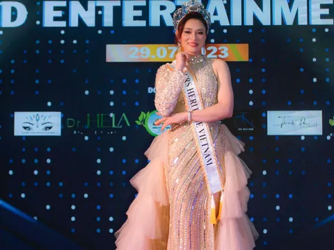 Đỗ Thị Thúy Hằng chính thức trở thành đại diện tham dự Mrs Heritage International 2023