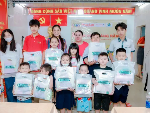 Công Ty Cổ Phần Good Food For Life mang trung thu đến cho trẻ em mồ côi