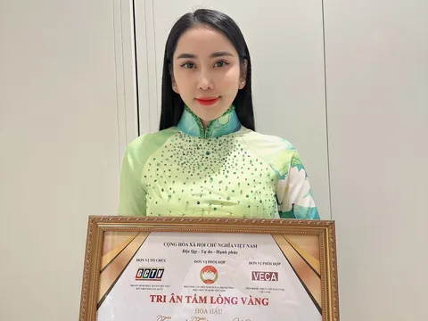 Hoa Hậu Trịnh Thanh Hồng đảm nhận vai trò mới “Đại Sứ Nhân Ái Vì Cộng Đồng”