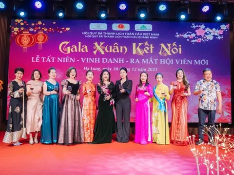 Hội Quý bà Thanh lịch Việt Nam Toàn Cầu tỉnh Quảng Ninh tổ chức tổng kết hoạt động công tác hội và kết nạp hội viên mới