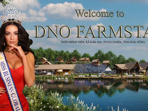 Miss Business Global  2023 - Alisa Miškovska chúc mừng khai trương DNo FarmStay