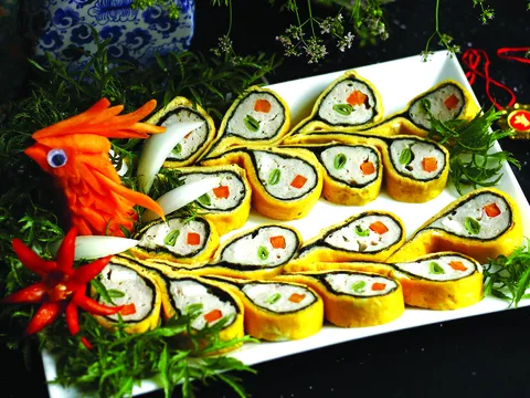 Vàng son món Huế ngày xuân