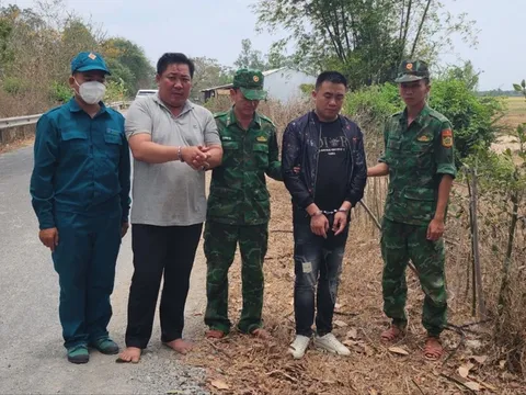 Long An: Bắt giữ 1 người Trung Quốc xuất cảnh trái phép