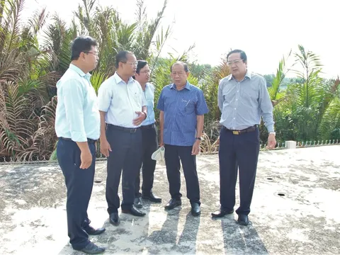 Long An: Nước mặn xâm nhập sâu cả trăm km trên sông Vàm Cỏ