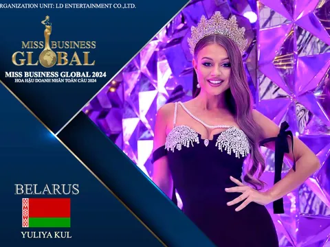 Profile “khủng” của thí sinh Belarus tại cuộc thi Miss Business Global –  Hoa Hậu Doanh Nhân Toàn Cầu 2024