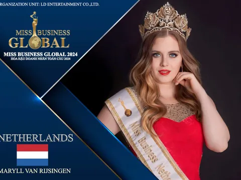 Người đẹp đến từ Hà Lan – Maryll Van Rijsingen ghi danh tại cuộc thi Hoa Hậu Doanh Nhân Toàn Cầu 2024