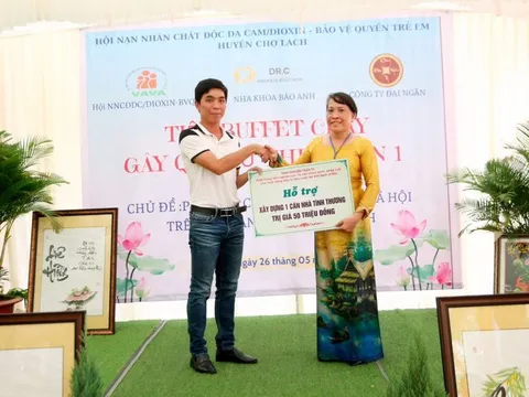 Trung tâm Nghiên cứu, tư vấn về chính sách, pháp luật cho hoạt động đầu tư đặt cược tại Việt Nam (CBV): Xây nhà tình thương cho ông Nguyễn Văn Đỏ có hoàn cảnh khó khăn