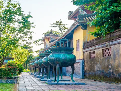 Bản đúc nổi trên cửu đỉnh ở Huế được ghi danh là Di sản của UNESCO