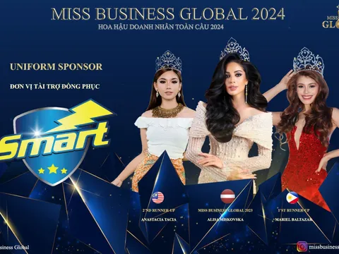 Smart A – Đơn vị tài trợ đồng phục cuộc thi Miss Business Global 2024