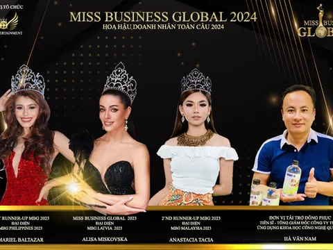 Tiến sĩ Hà Văn Nam làm Giám khảo cuộc thi Hoa Hậu Doanh Nhân Toàn Cầu 2024