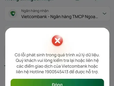 Ngày đầu xác thực khuôn mặt, app Vietcombank thường xuyên 'bất động'