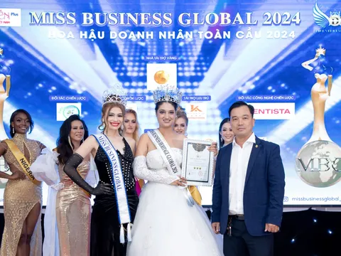 Người đẹp Ấn Độ đăng quang Đại sứ Di sản tại Miss Business Global 2024