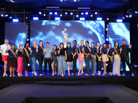 Các thí sinh Miss Business Global 2024 tất bật chuẩn bị cho đêm Chung kết