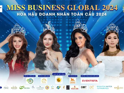 Các thí sinh Miss Business Global - Hoa Hậu Doanh Nhân Toàn Cầu 2024 chính thức nhận Sash quốc gia tại Welcome Party